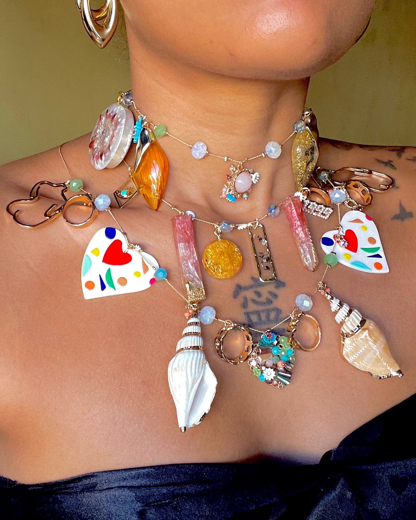Hail Charm Necklace