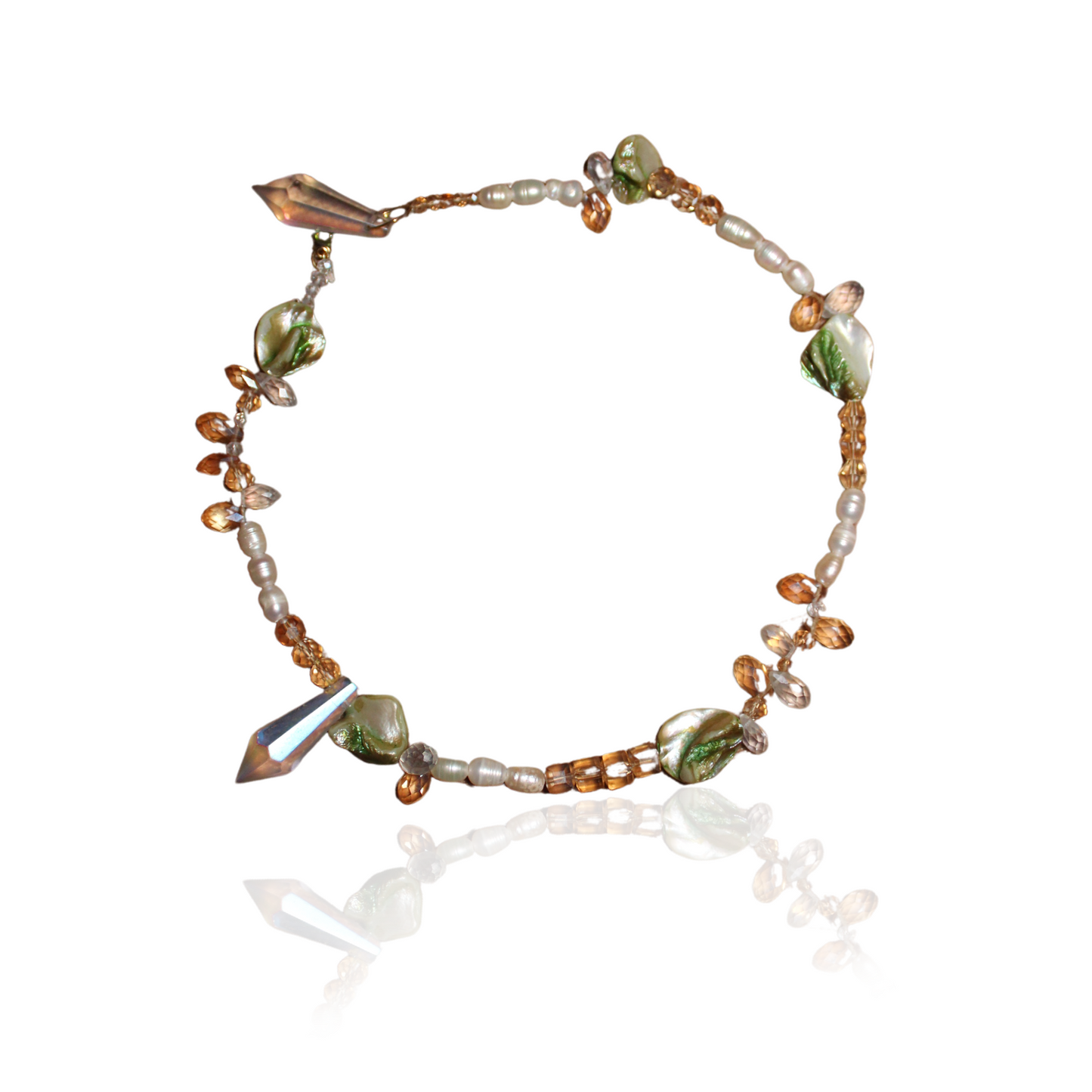 Crystal Cascade Necklace