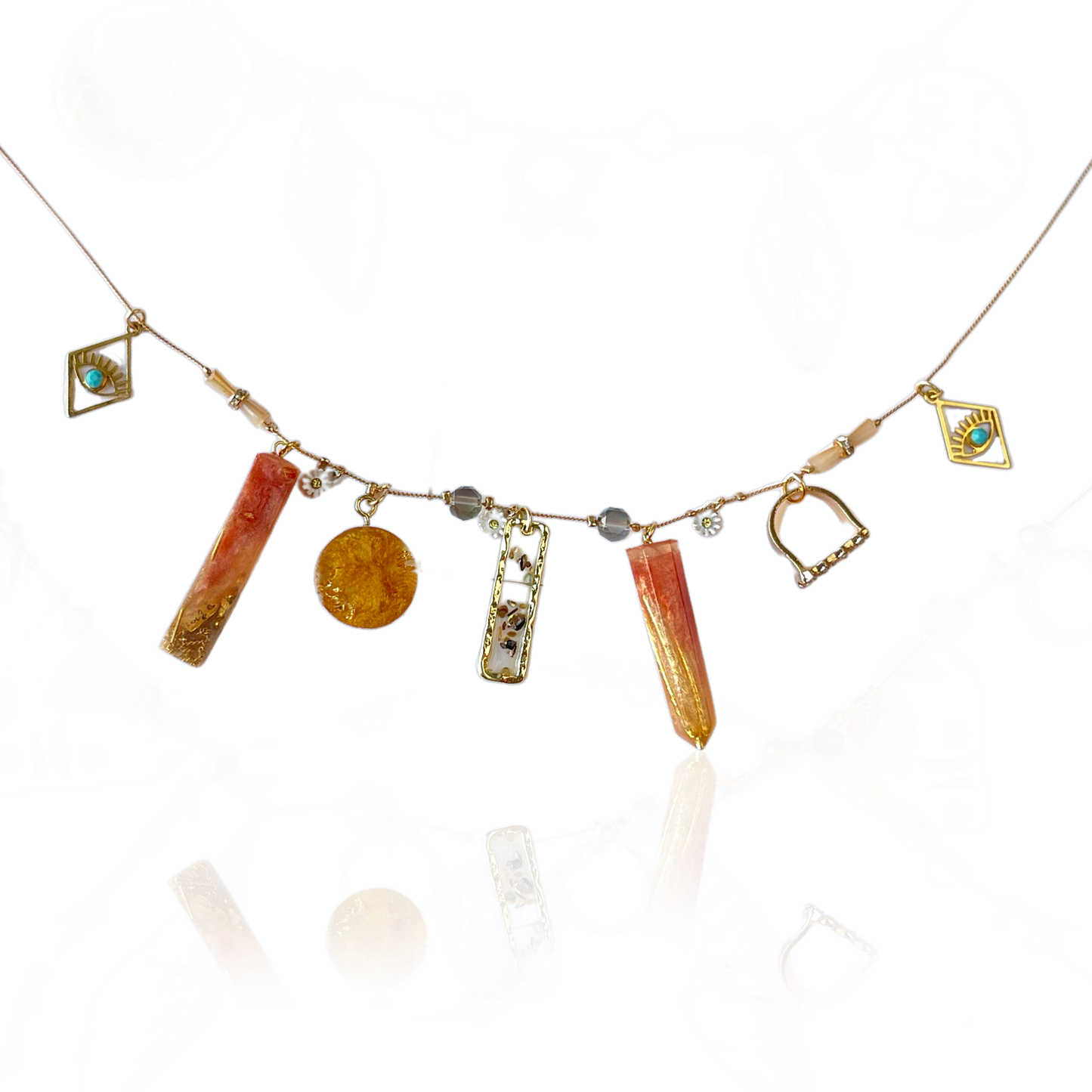 Sleet Charm Necklace