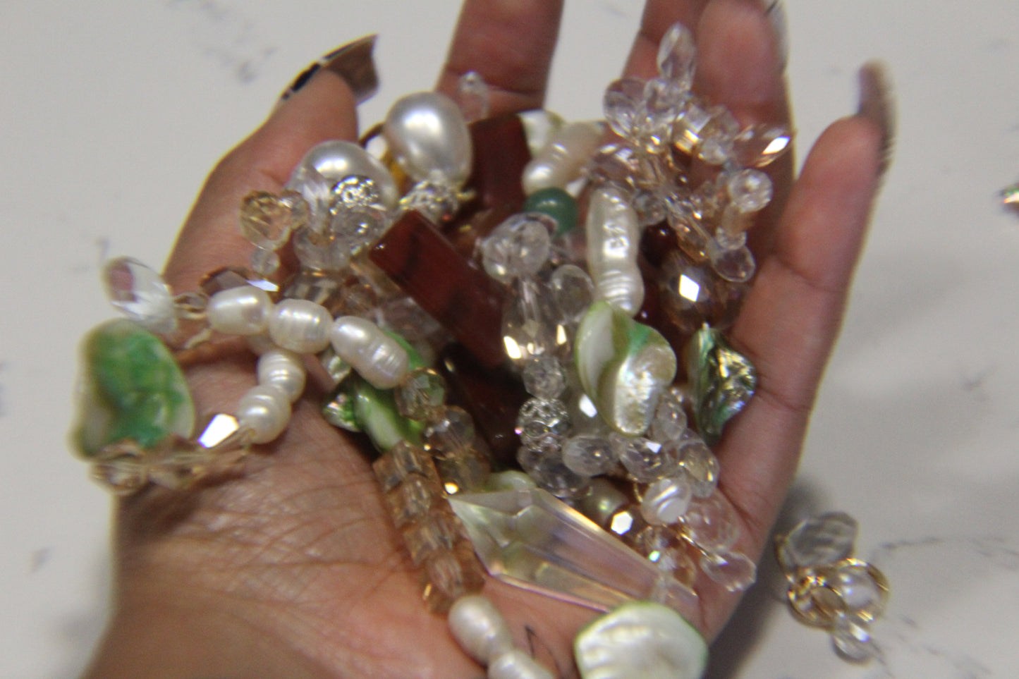 Crystal Cascade Necklace