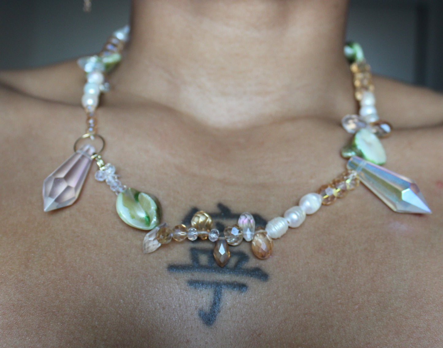 Crystal Cascade Necklace