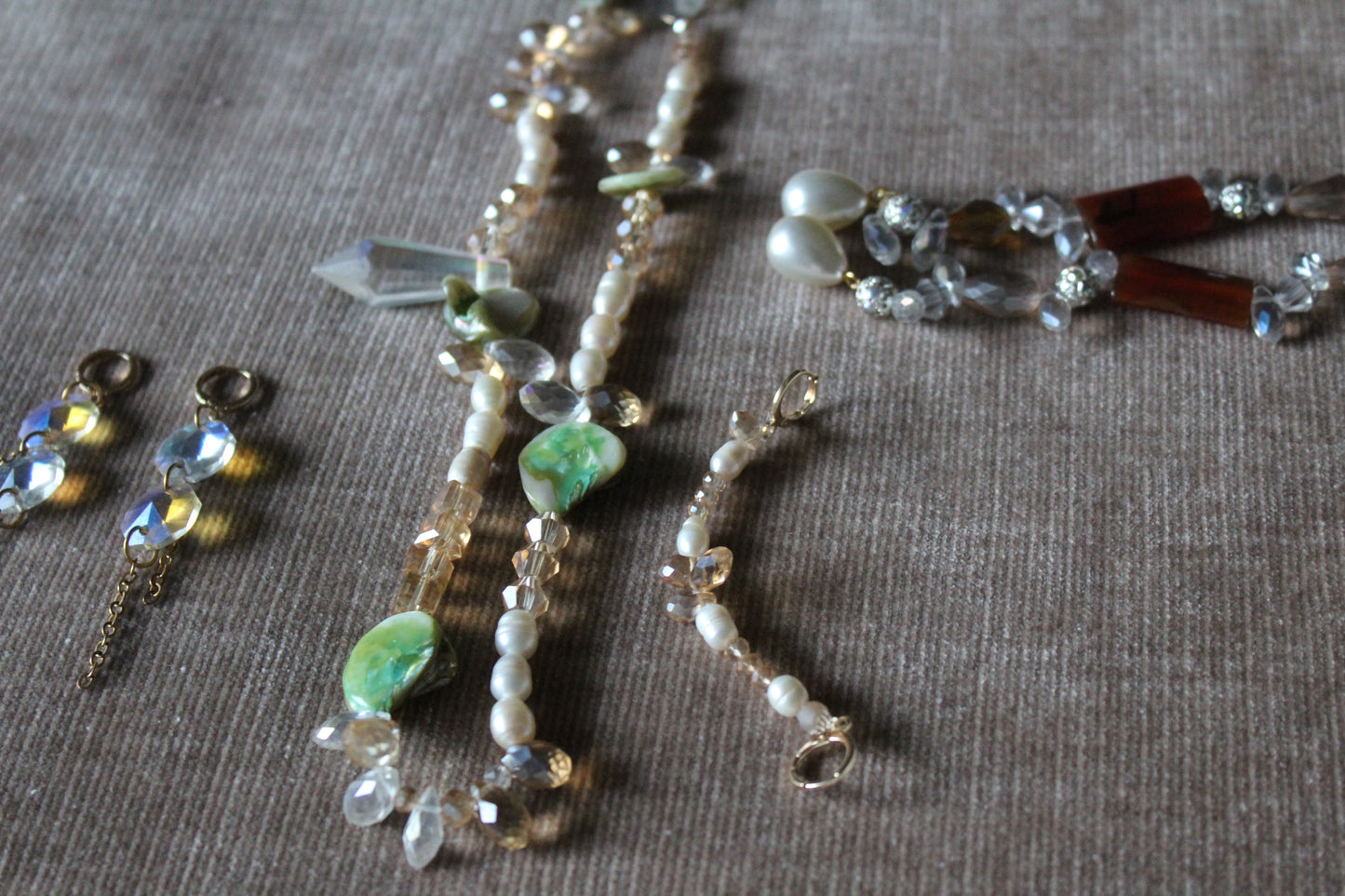 Crystal Cascade Necklace