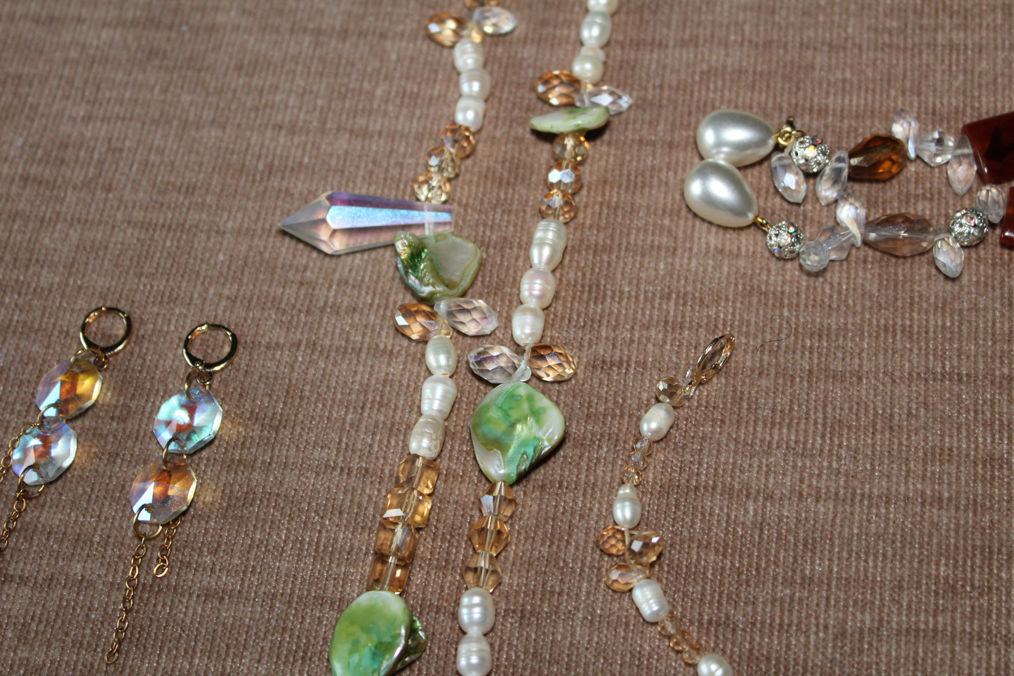 Crystal Cascade Necklace