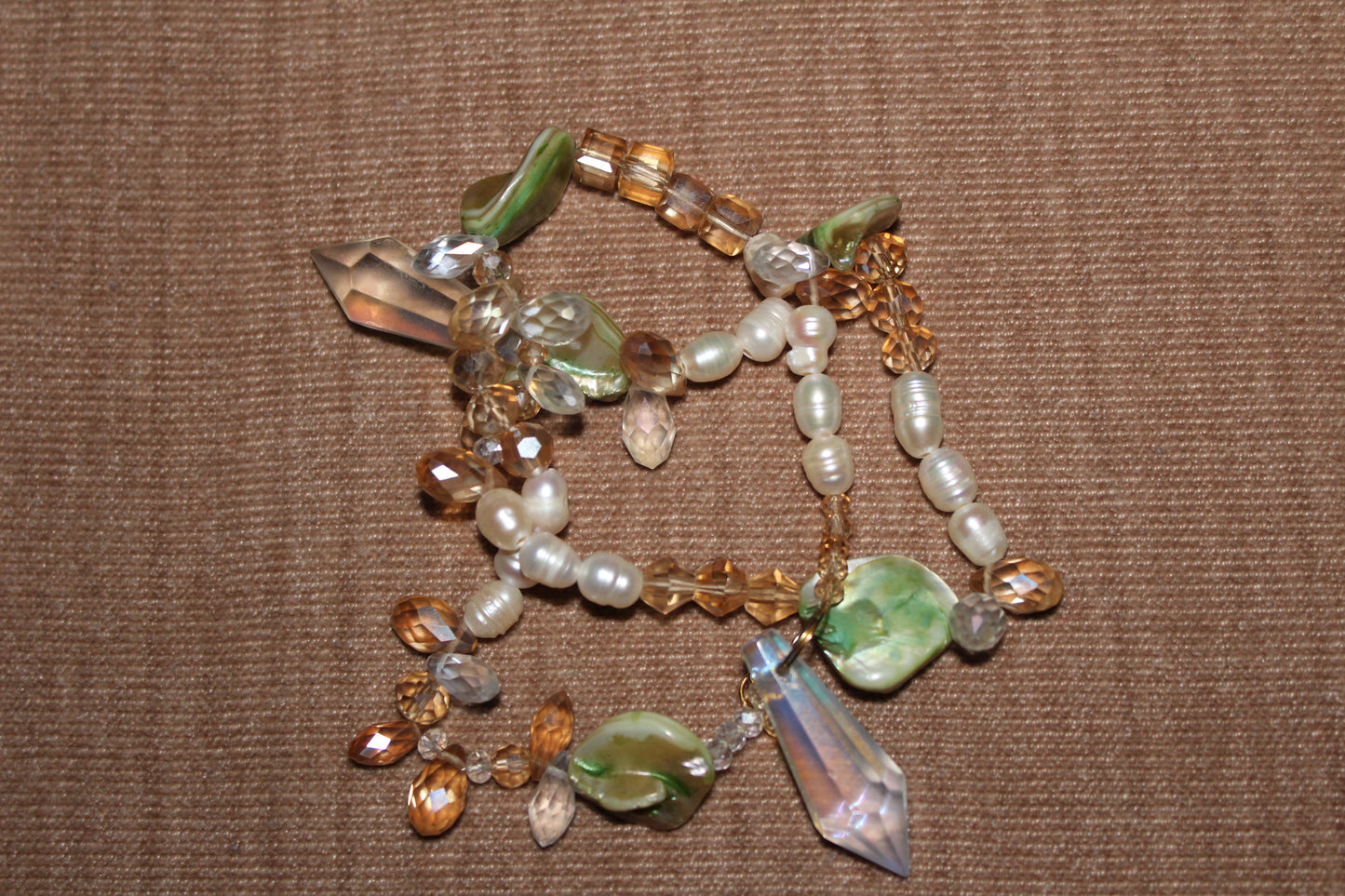 Crystal Cascade Necklace