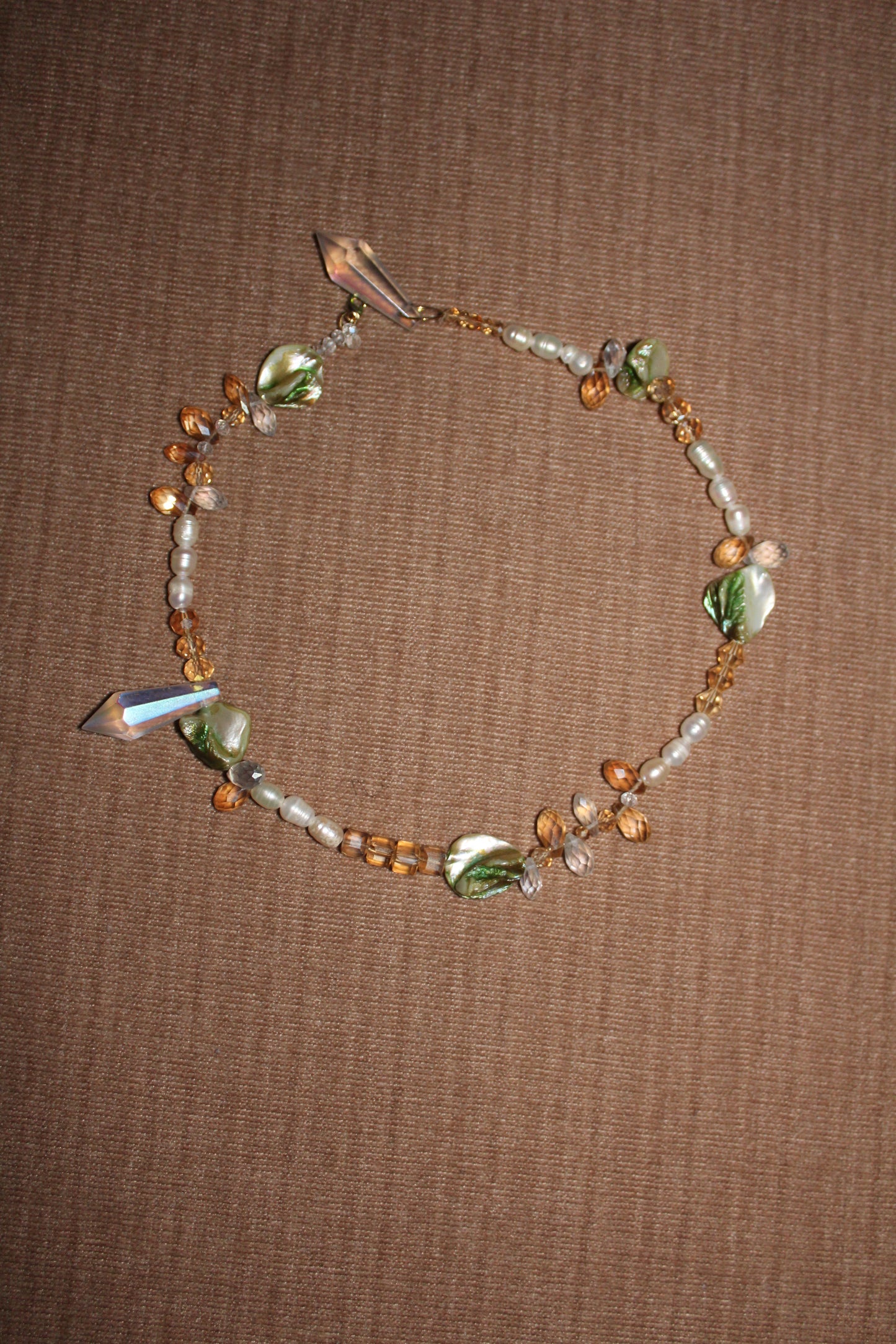 Crystal Cascade Necklace