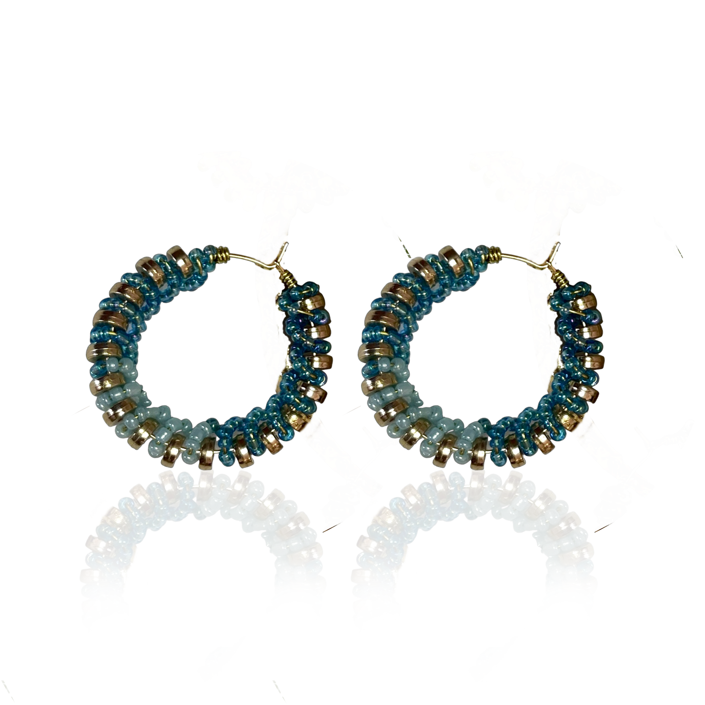 Cobalt Hoops