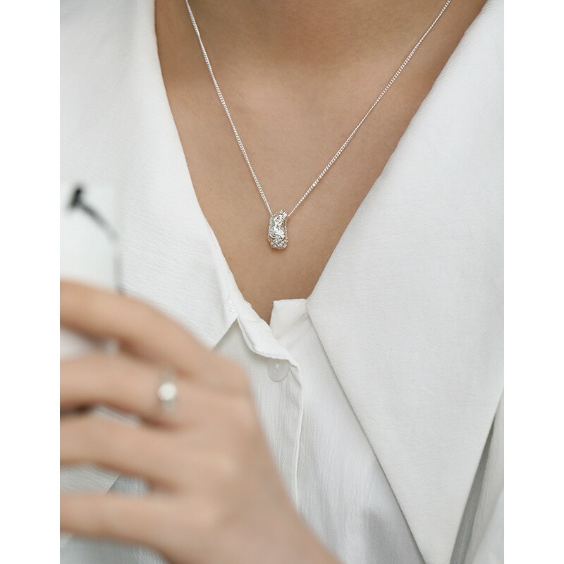 Rockn Pendant Necklace