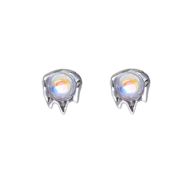 Be it Moonstone Stud Earrings