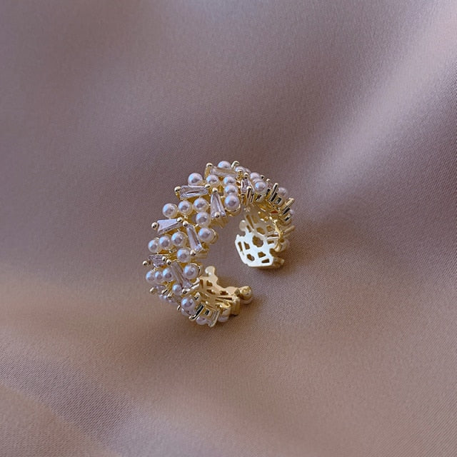 Pearla Open Ring