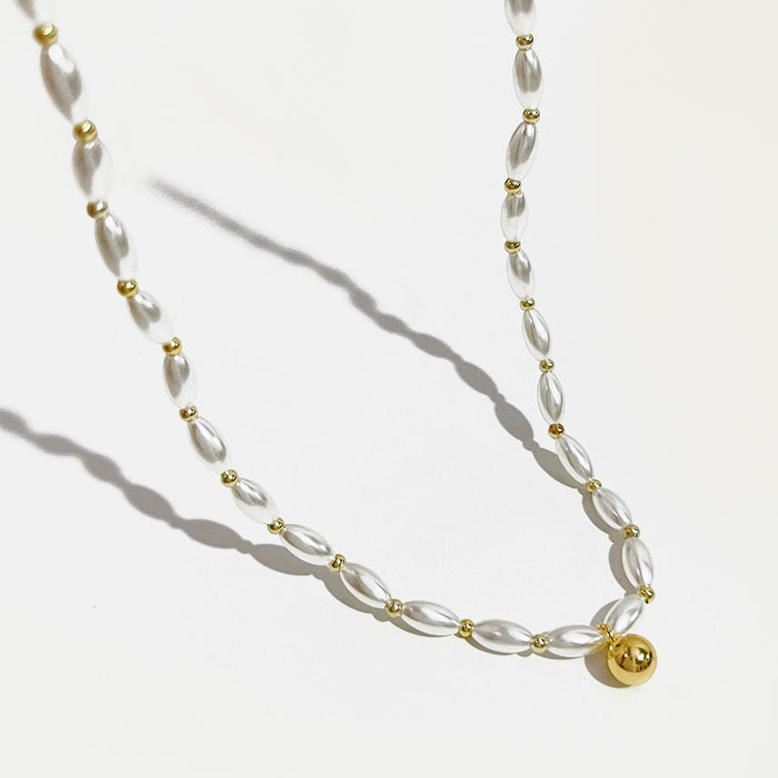 Rice Pearl Choker