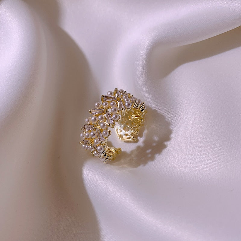 Pearla Open Ring