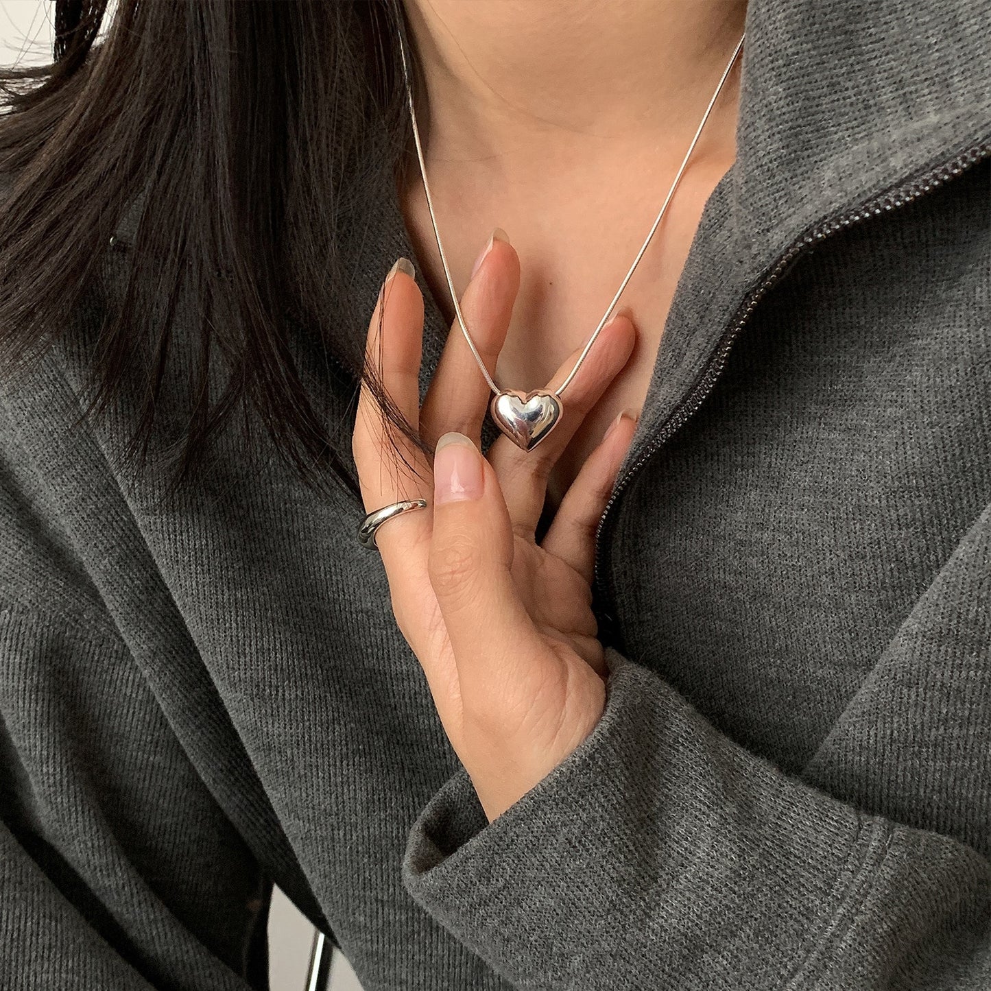 NEW Solid Love Necklace