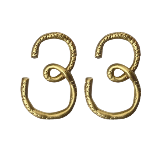 Year 3 Drop Earrings