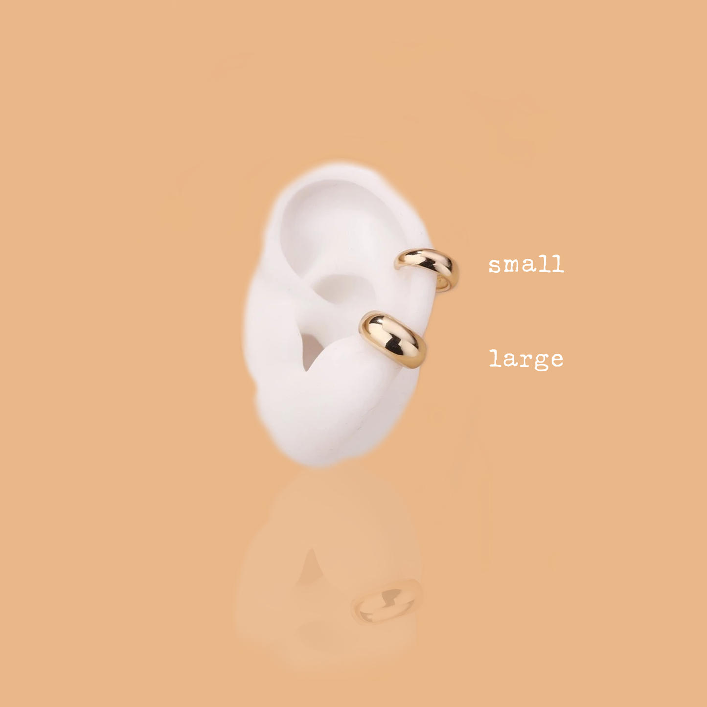 Cleo Puff Ear Cuff (Set of 2)