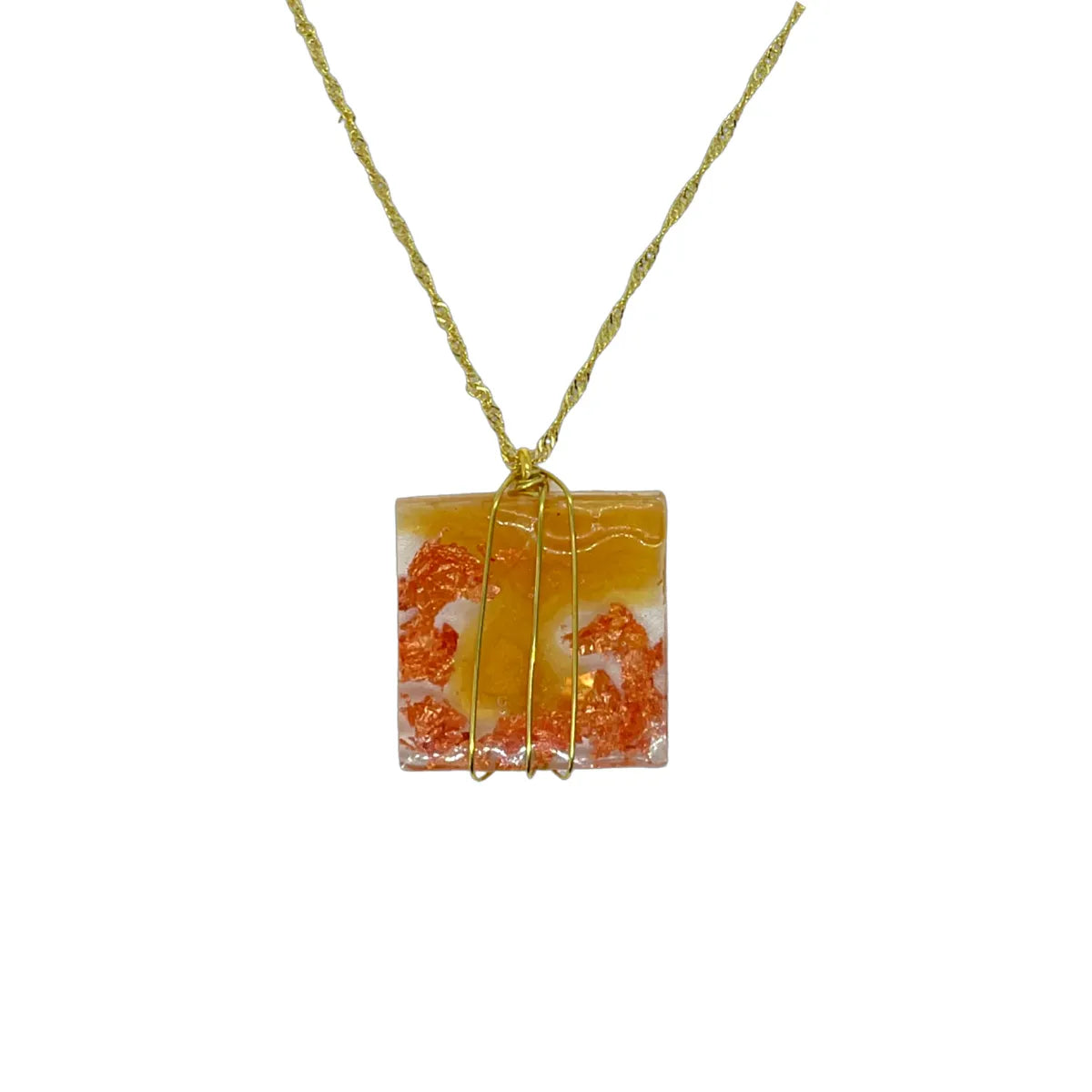 Lava Pendant Necklace