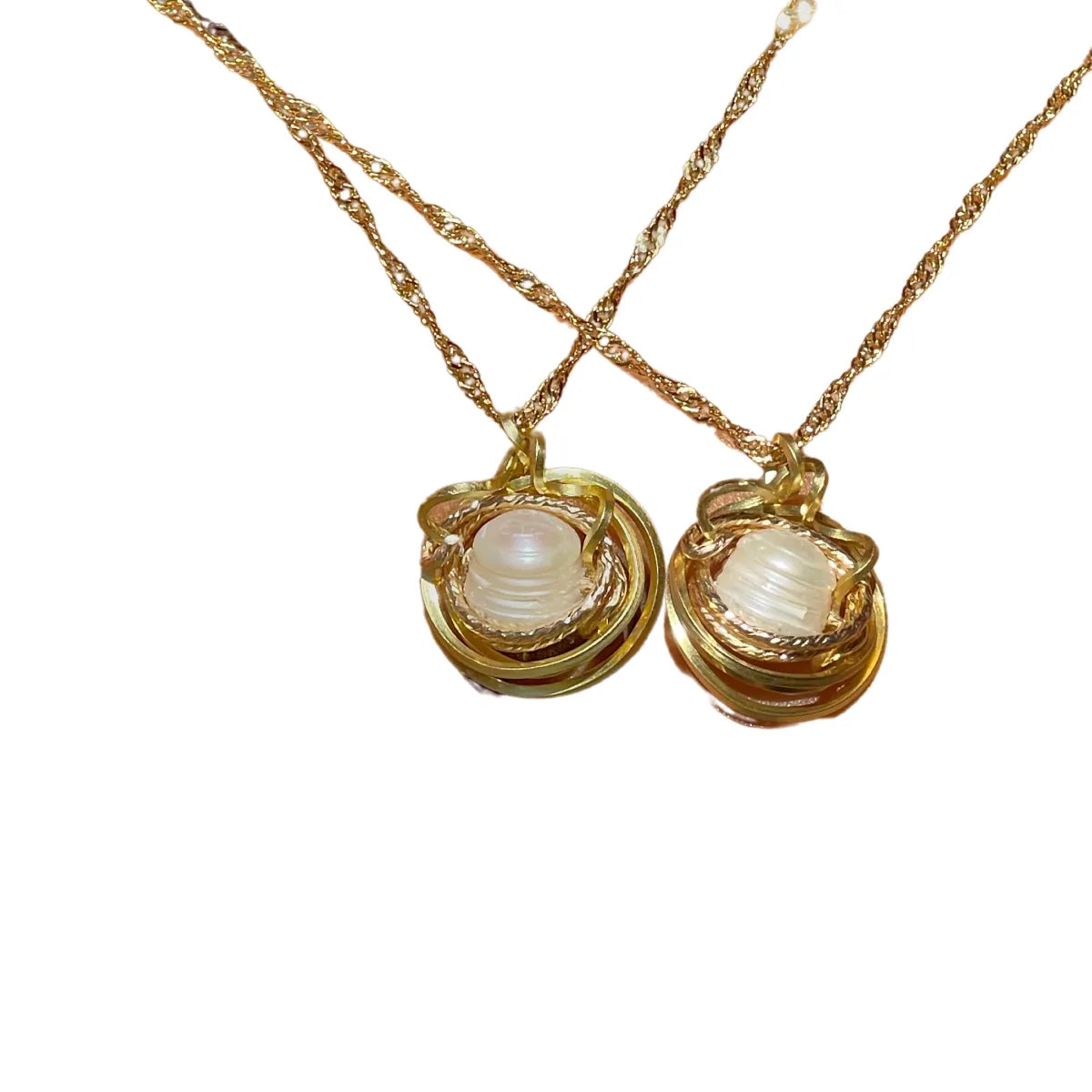 Lily Ball Pendant Necklace