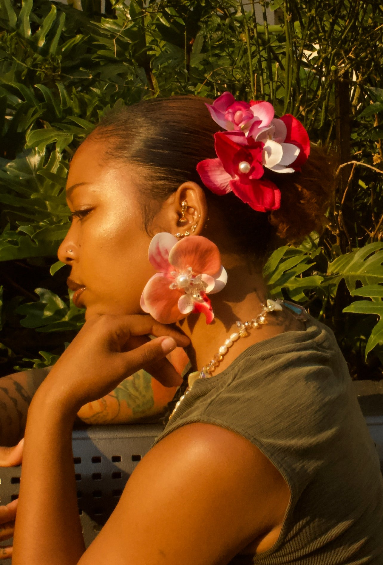 Rosy Shine Earrings