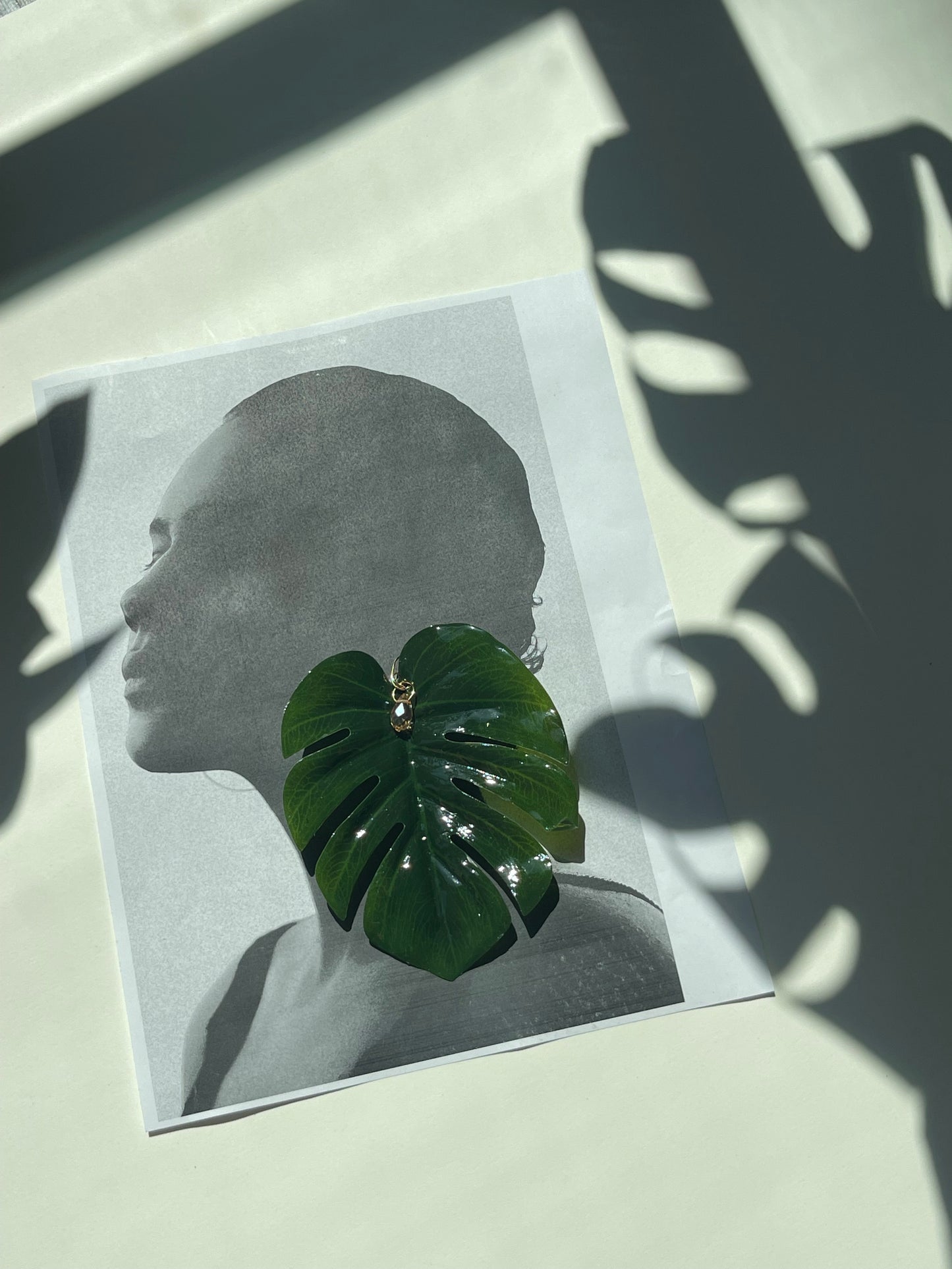 Monstera Monstera Earrings