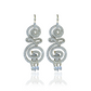 Crystal Goddess Drop Earrings