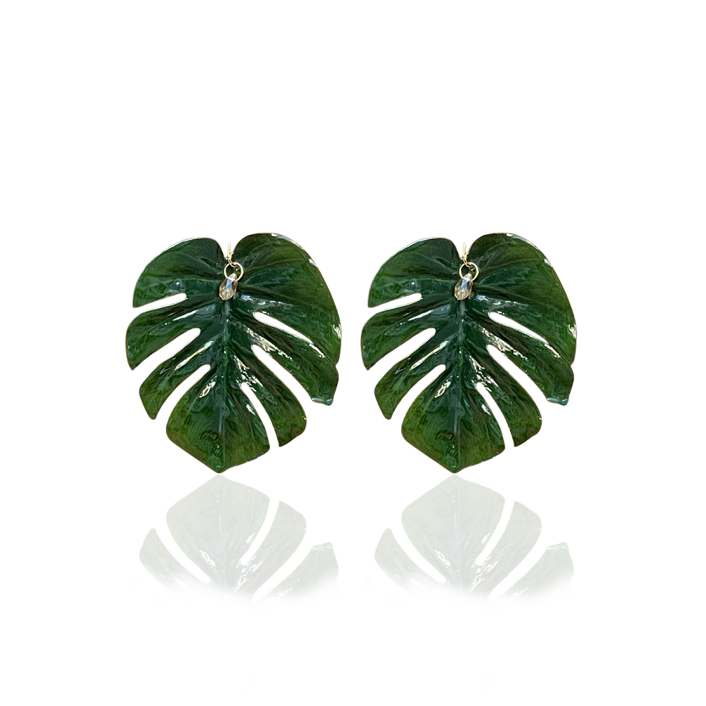 Monstera Monstera Earrings