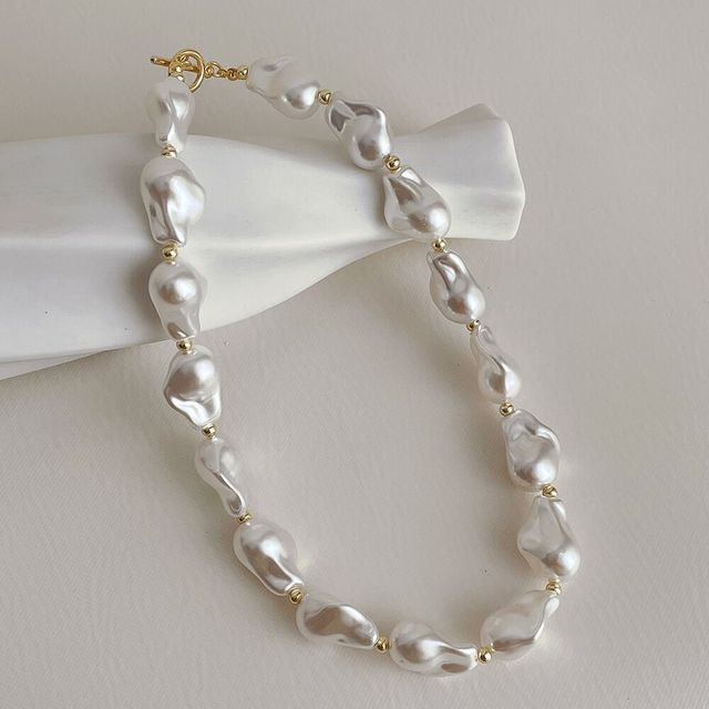 Baroquen Pearl Necklace and Choker