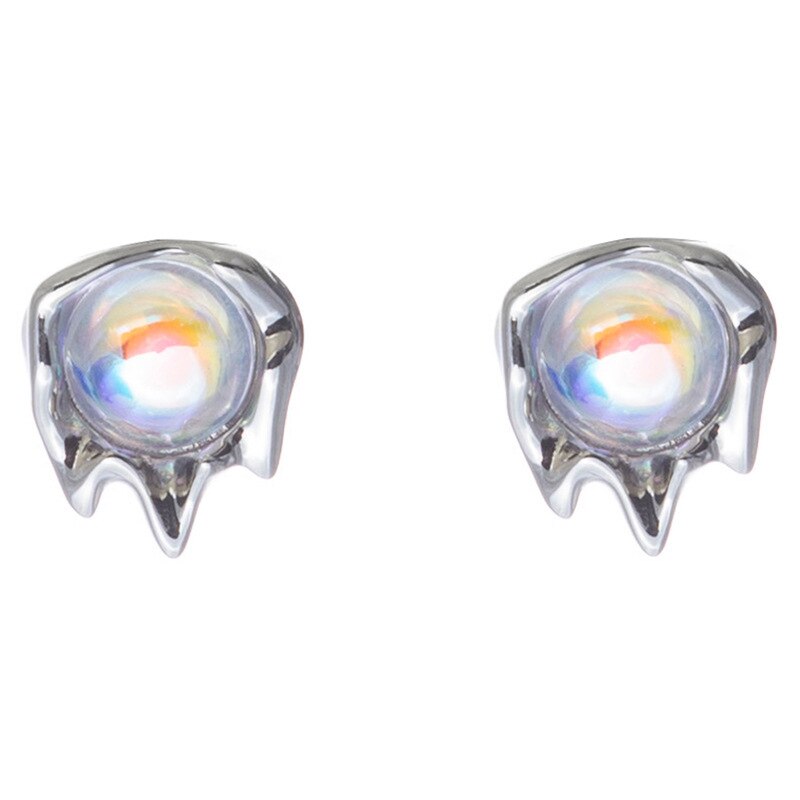 Be it Moonstone Stud Earrings