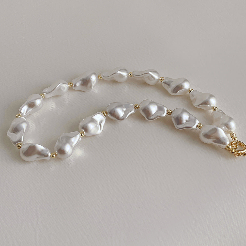 Baroquen Pearl Necklace and Choker