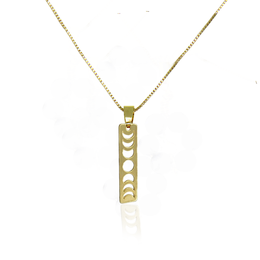 7 Phases Pendant Necklace