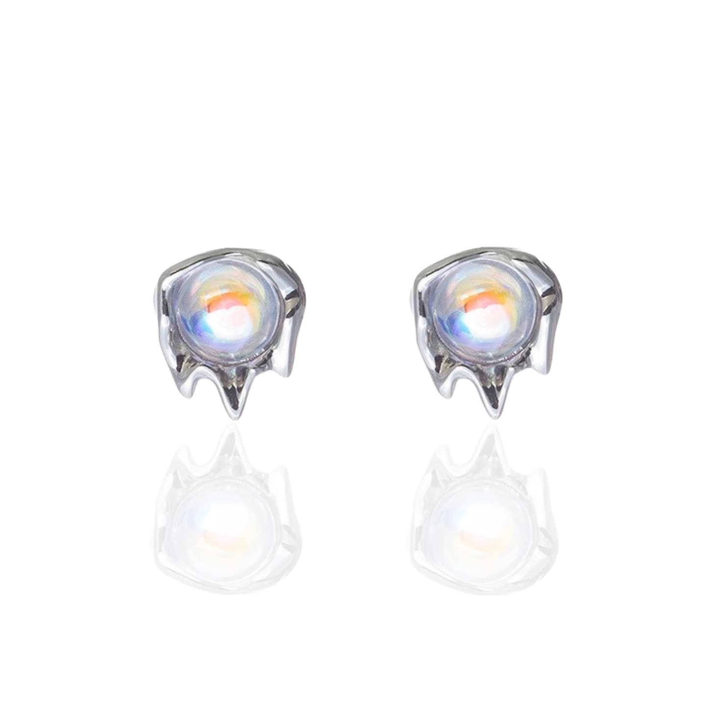 Be it Moonstone Stud Earrings