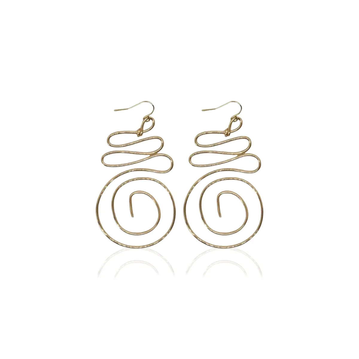 Mini Goddess Curl Earrings